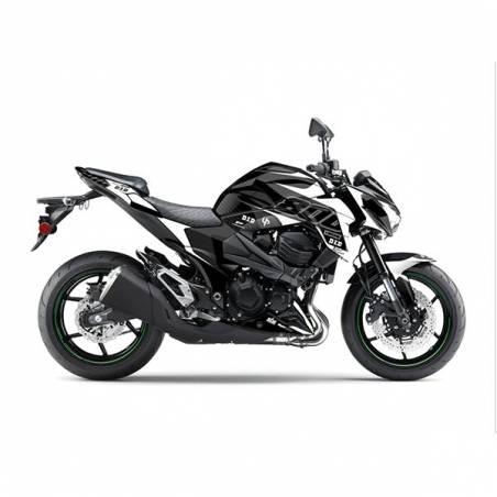 Kit Grafiche Nero-Bianco Kawasaki Z E Cds 800 13/16