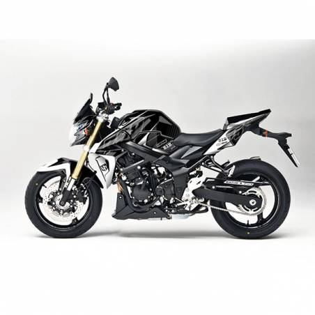 Kit Grafiche Nero-Bianco Suzuki Gsx R 750 08/10