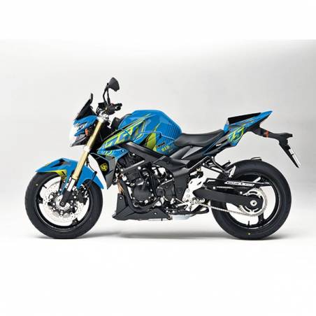 Kit Grafiche Blu-Giallo Suzuki Gsx R 750 11/16