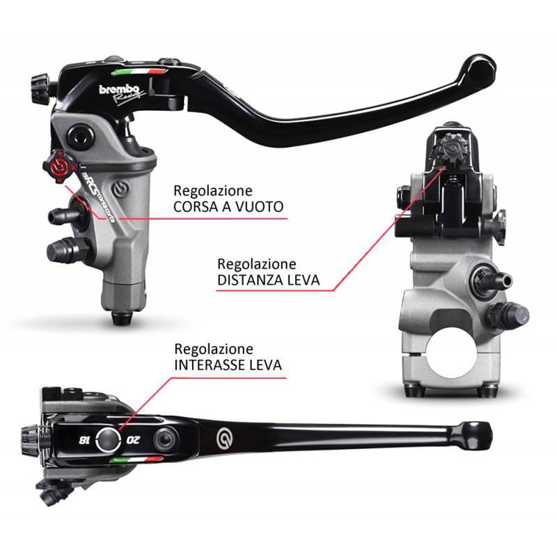 110C74010 Front Radial Brake Pump Brembo Racing 19RCS Short Race DUCATI MONSTER 1200 2014-2019 