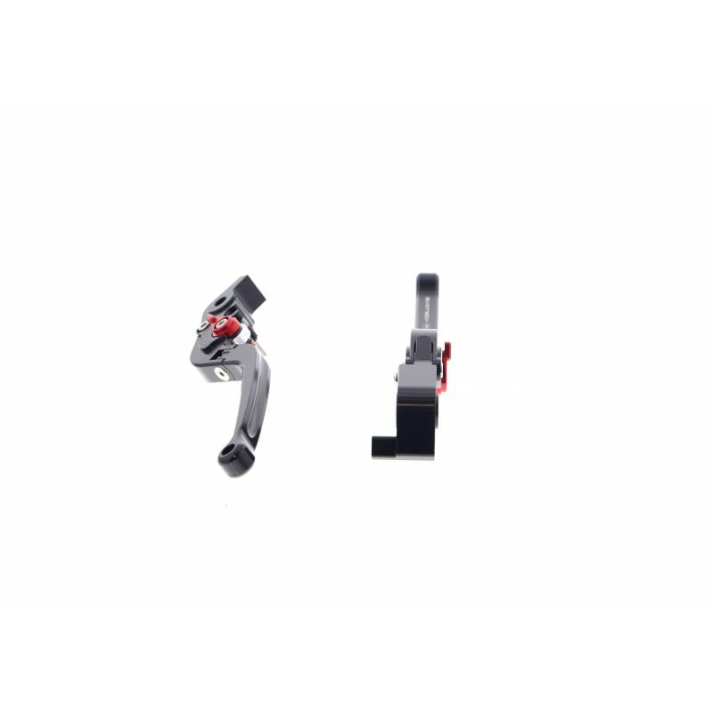 PRN002406-002408-04 Ducati Hypermotard 950 SP plegable de embrague y freno palanca de ajuste 2019+