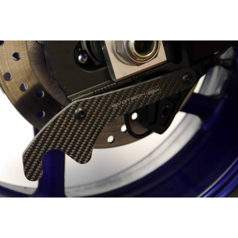 PRN012610-05 Yamaha FZ-10 de fibra de carbono estilo del GP caballete de placas 2017+ 5056316607315