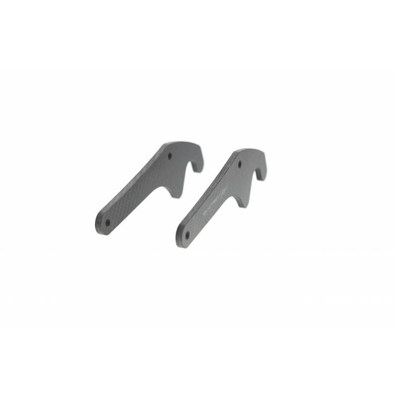 PRN012610-05 Yamaha FZ-10 de fibra de carbono estilo del GP caballete de placas 2017+ 5056316607315