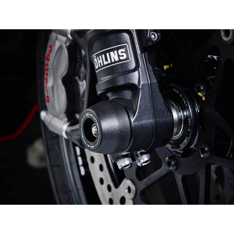 PRN013313-17 Front Spindle Bobbins - Ducati Hypermotard 1100 (2007-2012) 5056316611831 Evotech