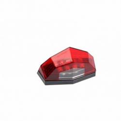 PRN003010-01 Combinazione della luce posteriore / luce targa (Red) 5060674244556 Evotech Performance