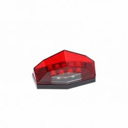 PRN003010-01 Combination Rear Light / Number Plate Light (Red) 5060674244556 Evotech Performance