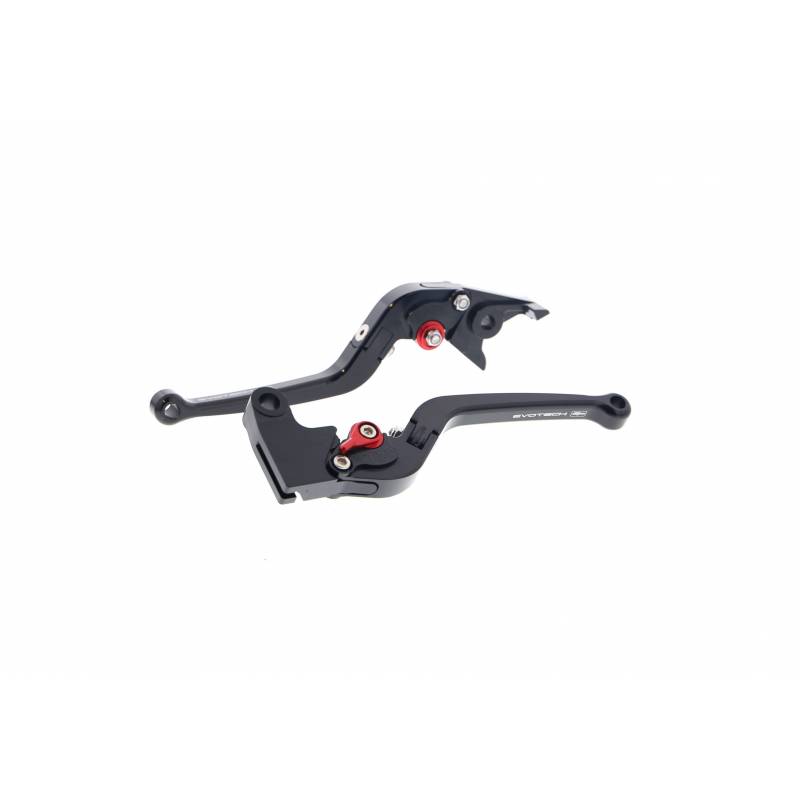 PRN002451-004289-21 Triumph Bonneville T100 nero pieghevole frizione e della leva del freno