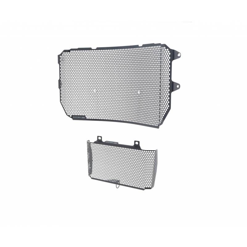 PRN013230-013231-02 Yamaha MT-10 SP Radiator Oil Cooler Guard Set 2016+ 5056316610995 Evotech