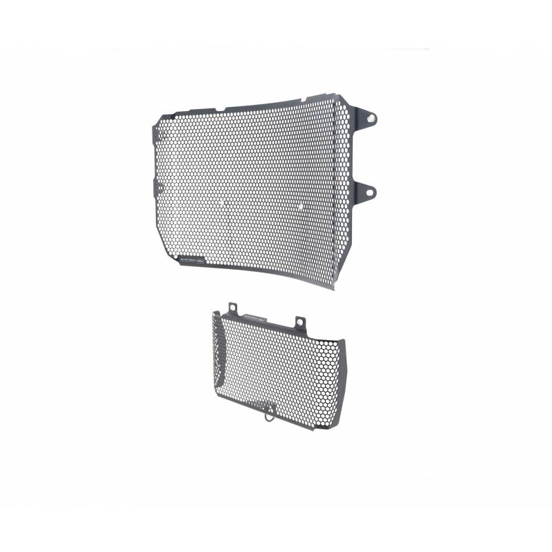 PRN013230-013231-02 Yamaha MT-10 SP Radiator Oil Cooler Guard Set 2016+ 5056316610995 Evotech