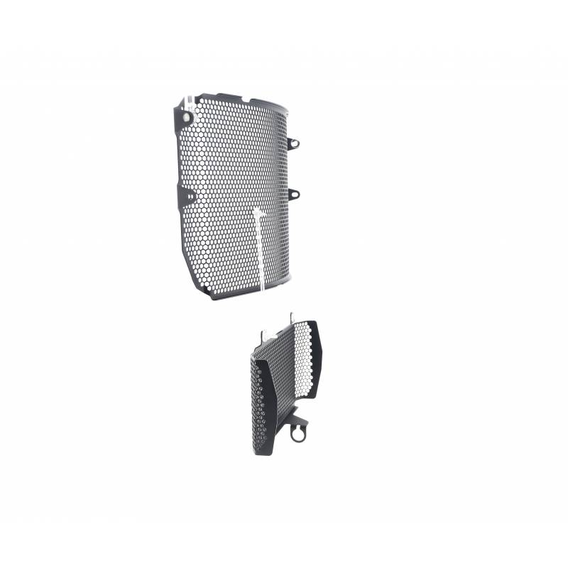 PRN013230-013231-02 Yamaha MT-10 SP Radiator Oil Cooler Guard Set 2016+ 5056316610995 Evotech