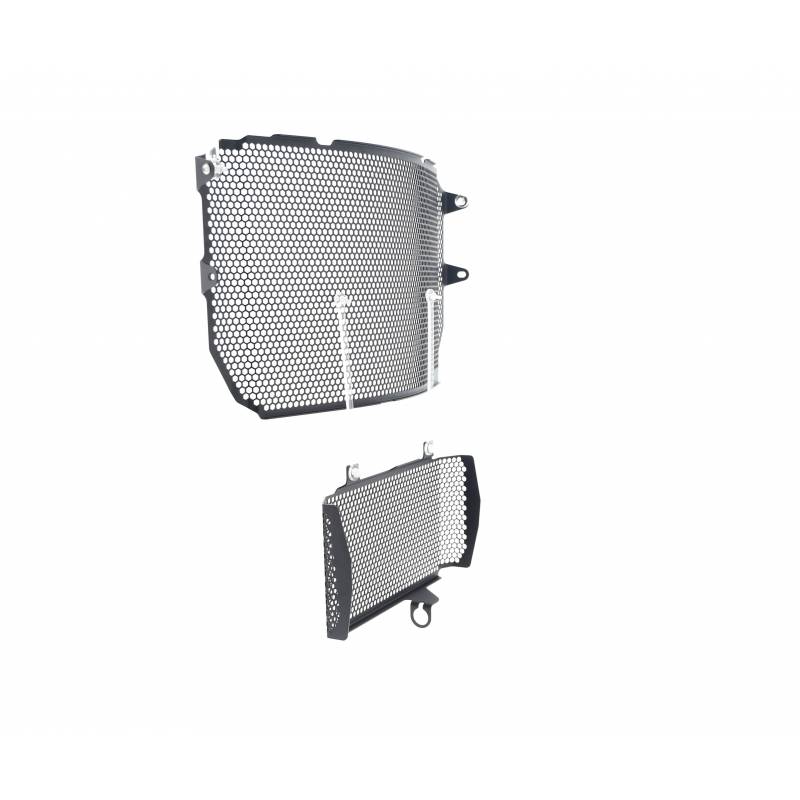 PRN013230-013231-02 Yamaha MT-10 SP Radiator Oil Cooler Guard Set 2016+ 5056316610995 Evotech