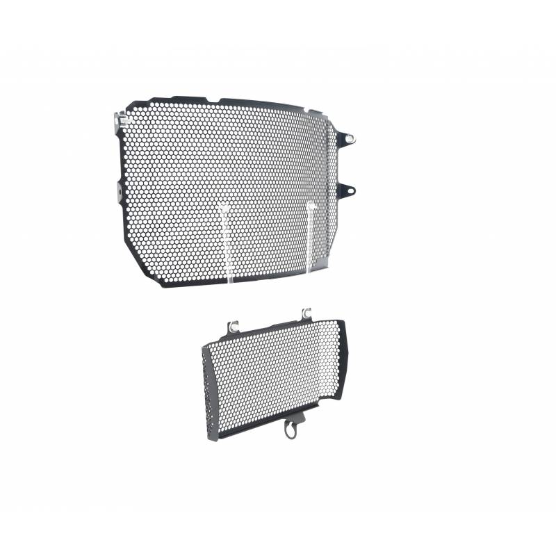 PRN013230-013231-02 Yamaha MT-10 SP Radiator Oil Cooler Guard Set 2016+ 5056316610995 Evotech