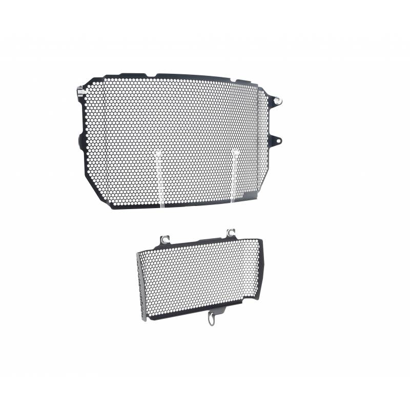 PRN013230-013231-02 Yamaha MT-10 SP Radiator Oil Cooler Guard Set 2016+ 5056316610995 Evotech