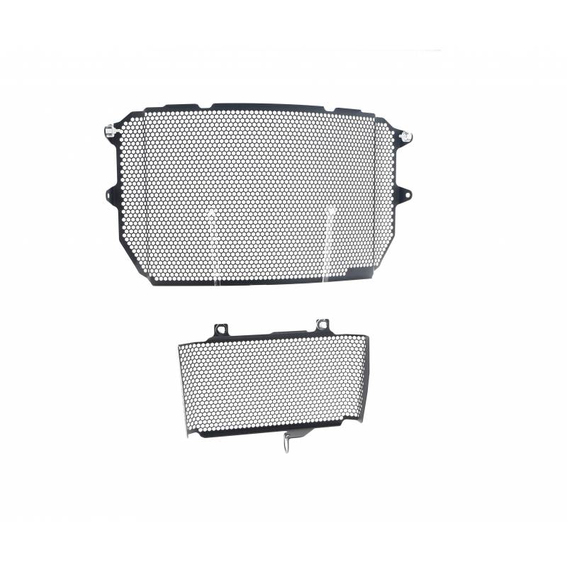 PRN013230-013231-02 Yamaha MT-10 SP Radiator Oil Cooler Guard Set 2016+ 5056316610995 Evotech