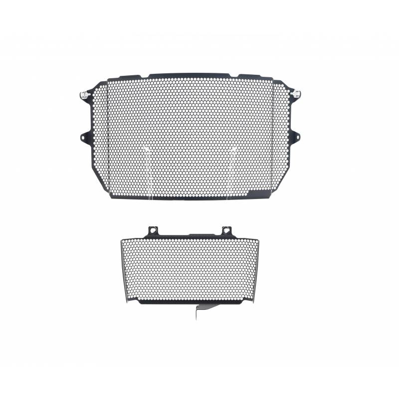 PRN013230-013231-02 Yamaha MT-10 SP Radiator Oil Cooler Guard Set 2016+ 5056316610995 Evotech