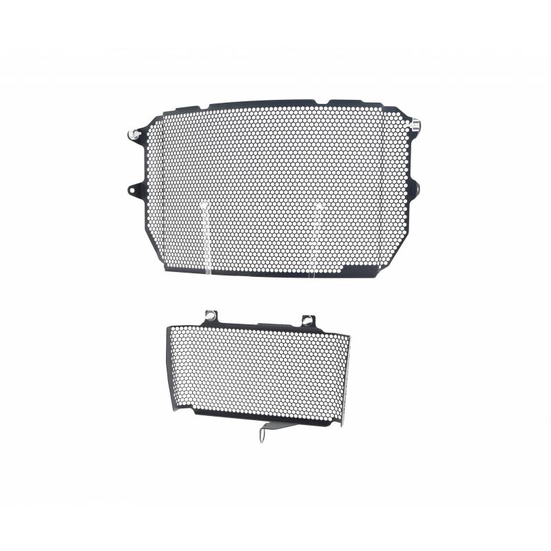 PRN013230-013231-02 Yamaha MT-10 SP Radiator Oil Cooler Guard Set 2016+ 5056316610995 Evotech