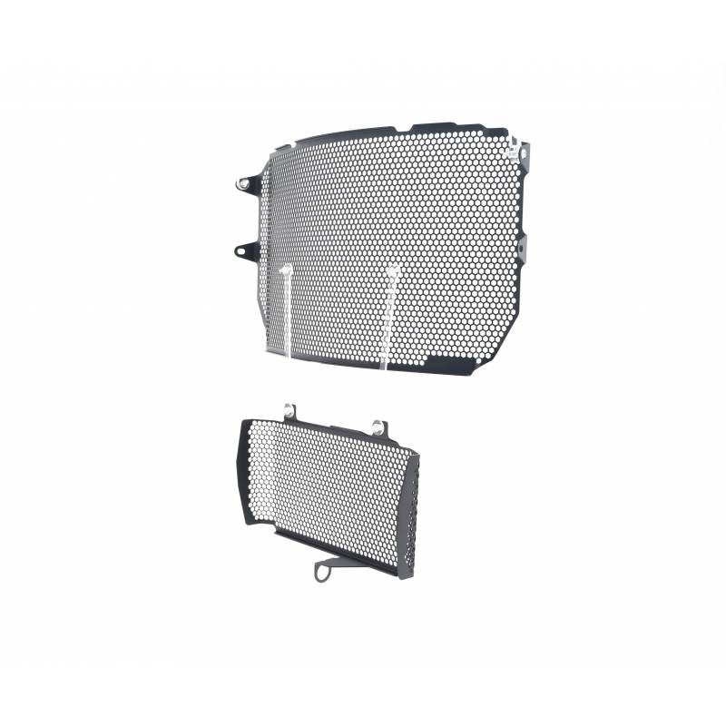 PRN013230-013231-02 Yamaha MT-10 SP Radiator Oil Cooler Guard Set 2016+ 5056316610995 Evotech