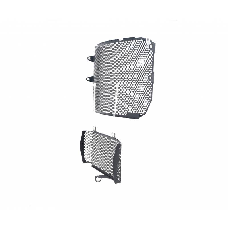 PRN013230-013231-02 Yamaha MT-10 SP Radiator Oil Cooler Guard Set 2016+ 5056316610995 Evotech