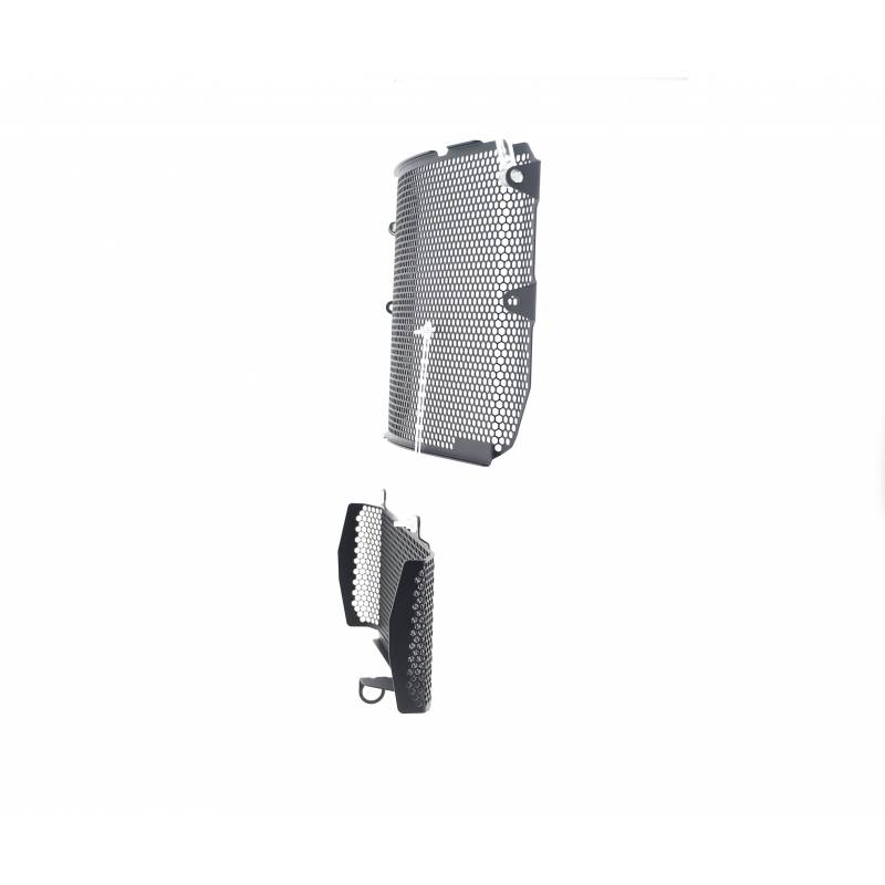 PRN013230-013231-02 Yamaha MT-10 SP Radiator Oil Cooler Guard Set 2016+ 5056316610995 Evotech