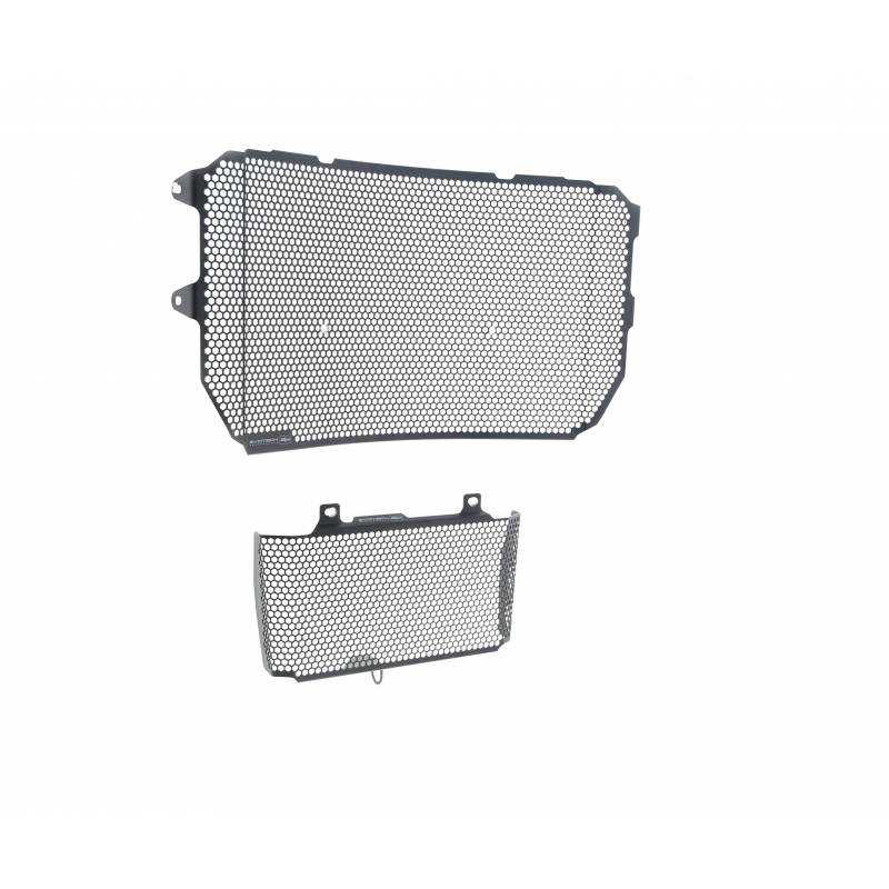 PRN013230-013231-02 Yamaha MT-10 SP Radiator Oil Cooler Guard Set 2016+ 5056316610995 Evotech