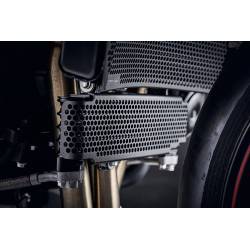 PRN008987-03 Triumph Speed Triple RS Oil Cooler Guard 2018+ 5060674246888 Evotech Performance