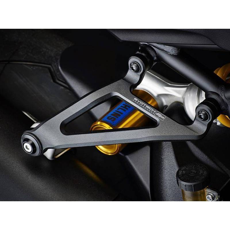 PRN013049-01 Ducati Monster 821 Scarico Plate Kit Hanger Blanking 2018+ 5056316609180 Evotech
