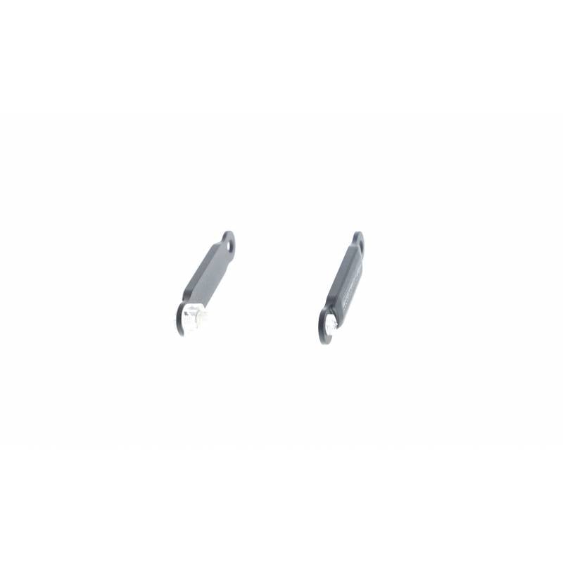 PRN013687-01 Honda CBR650F poggiapiedi piastra cieca 2014+ 5056316613118 Evotech Performance