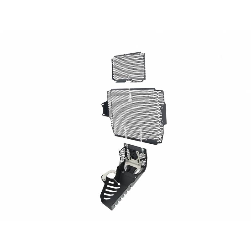 PRN012480-012481-013979-02 Ducati Multistrada 1260 S Radiator + Oil Guard + Engine Guard Set 2018+