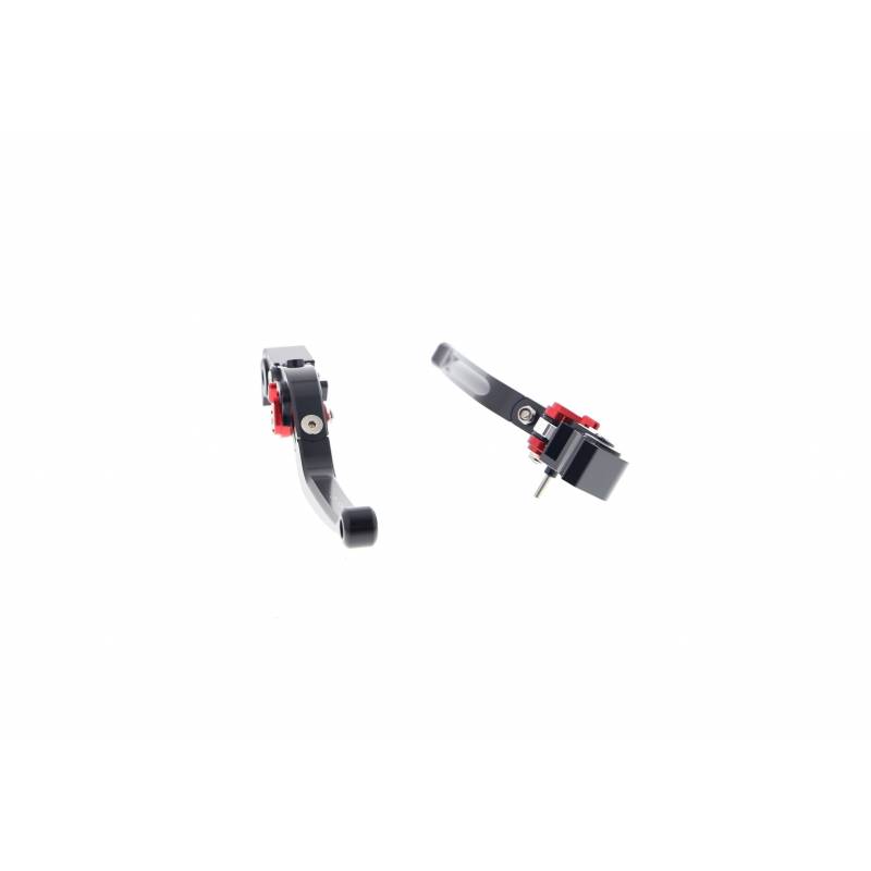 PRN002406-002408-34 Ducati Multistrada 1260 S Folding Kupplungs- und Bremshebel Satz 2018+