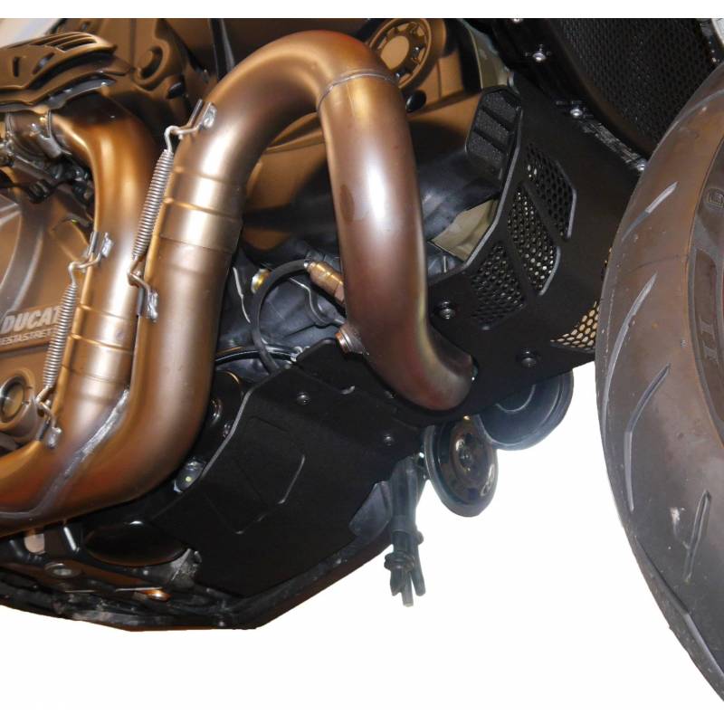 PRN011674-012031-02 Ducati Monster 821 Kühler und Motorschutz eingestellt 2018+ 5056316600095