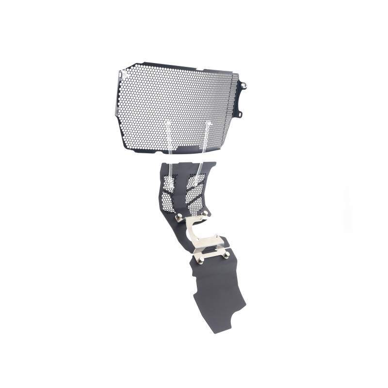 PRN011674-012031-02 Ducati Monster 821 Kühler und Motorschutz eingestellt 2018+ 5056316600095