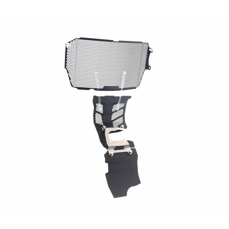 PRN011674-012031-02 Ducati Monster 821 Kühler und Motorschutz eingestellt 2018+ 5056316600095