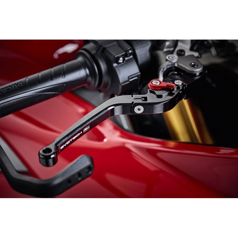 PRN002406-002408-03 Ducati Panigale V4 Folding Clutch and Brake Lever set 2018+ 5060674241562