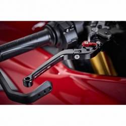 PRN002407-002409-01 Ducati Panigale V4 S Kurzkupplung und Bremshebel eingestellt 2018+