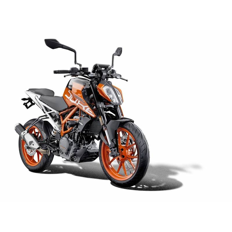 PRN013777-01 KTM 390 Duke Radiator Guard 2017+ 5056316613675 Evotech Performance