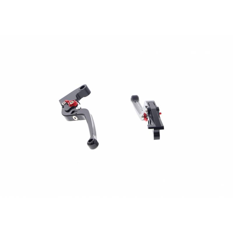 PRN002451-004289-12 Triumph Bonneville T120 nero pieghevole frizione e della leva del freno