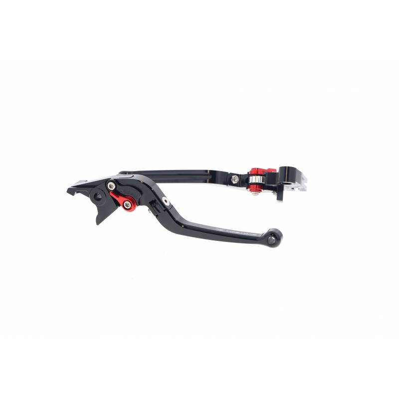 PRN002451-004289-12 Triumph Bonneville T120 Schwarz Folding Kupplungs- und Bremshebel eingestellt