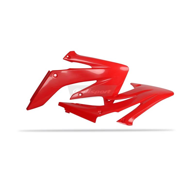 Convogliatori radiatori HONDA CRF 250 R 2004-2009 Rosso cr04