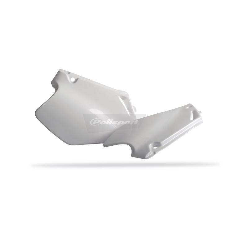 Portanumeri laterali HONDA CR 250 1995-1996 Bianco