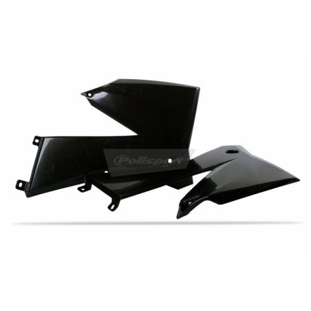 Convogliatori radiatori KTM 250 EXC 2005-2007 Nero
