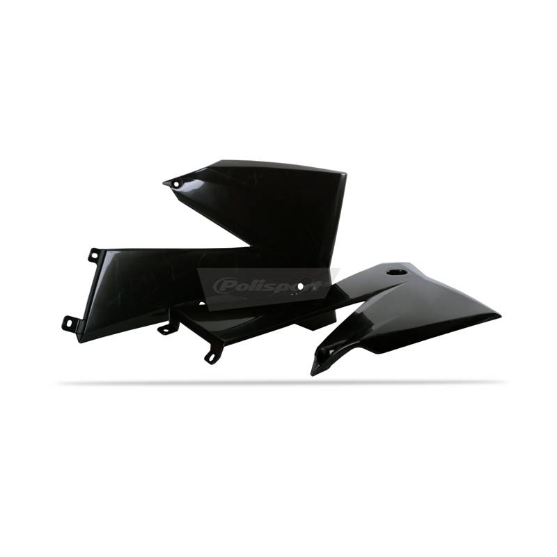 Convogliatori radiatori KTM 525 SX 2006-2006 Nero