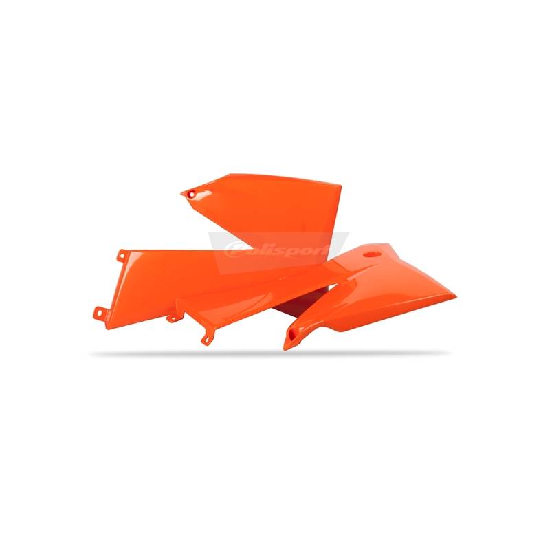 Convogliatori radiatori KTM 125 SX 2005-2006 Arancione