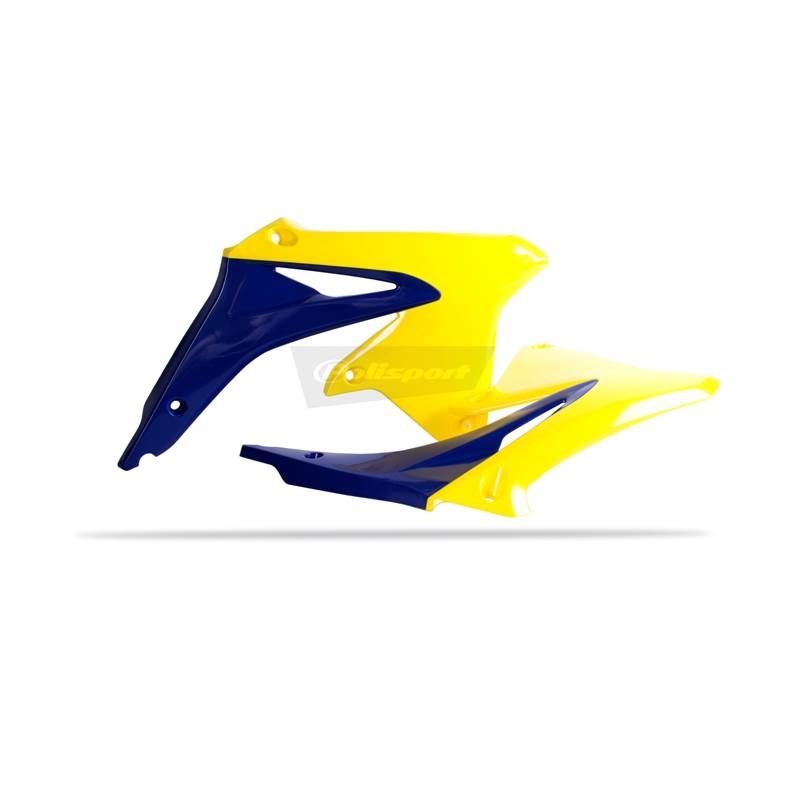 Convogliatori radiatori SUZUKI RMZ 450 2008-2017 Blu/Giallo rm01
