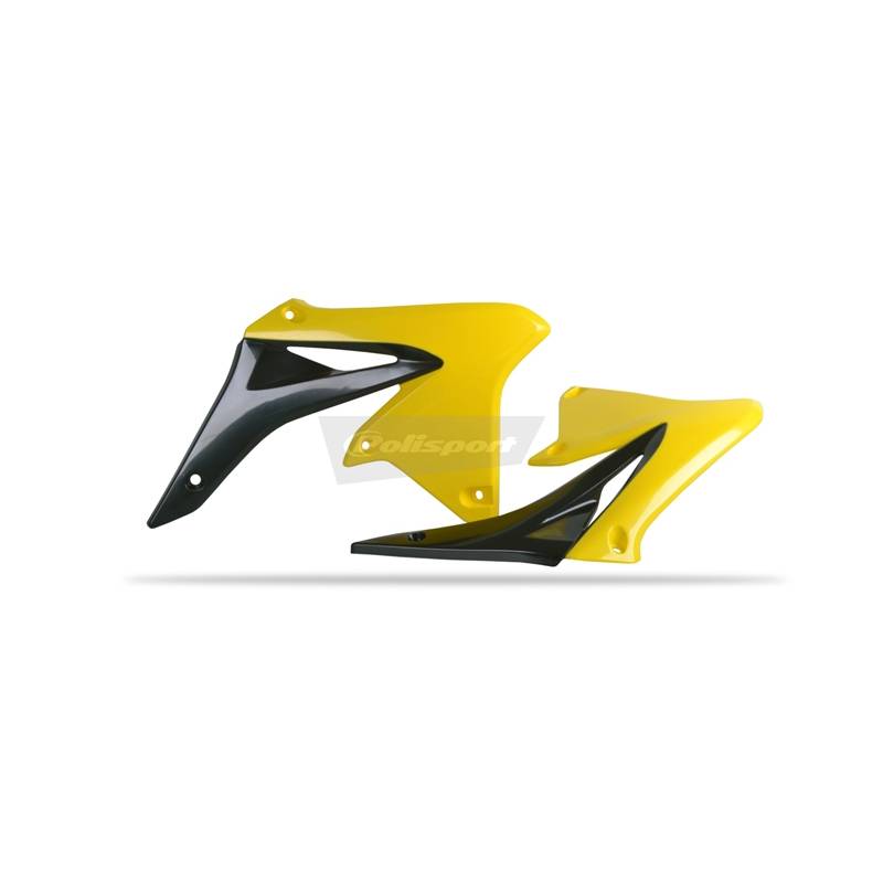 Convogliatori radiatori SUZUKI RMZ 250 2010-2018 Nero/Giallo rm01