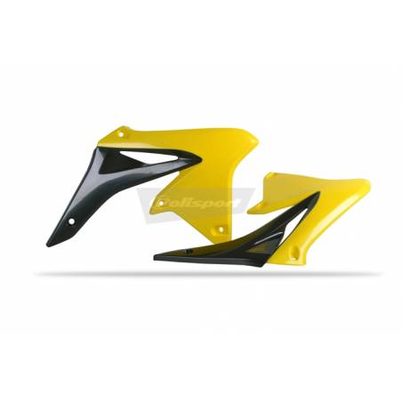 Convogliatori radiatori SUZUKI RMZ 250 2010-2018 Nero/Giallo rm01