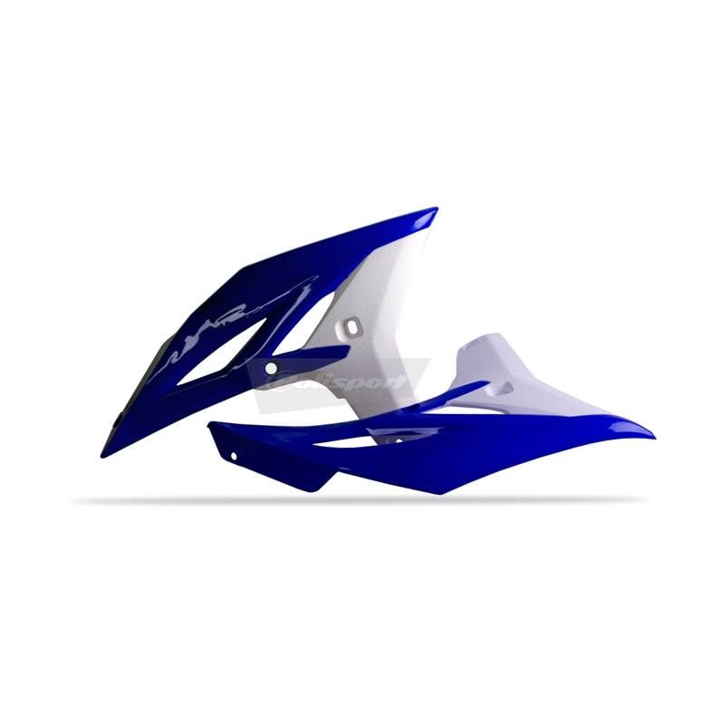 Convogliatori radiatori YAMAHA WR 450 F 2012-2015 Blu yam98/Bianco