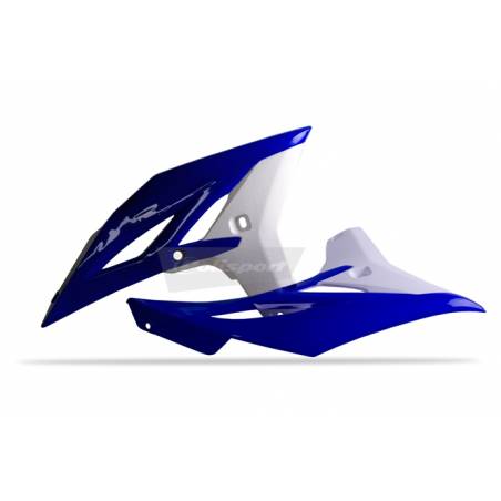 Convogliatori radiatori YAMAHA WR 450 F 2012-2015 Blu yam98/Bianco