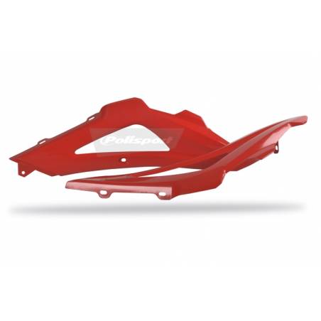 Parte superiore convogliatori radiatori HUSQVARNA 250 TC 2008-2009 Rosso