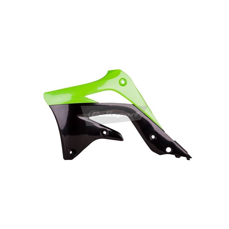 Convogliatori radiatori KAWASAKI KX 450 F 2012-2015 Verde 05/Nero