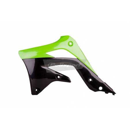 Convogliatori radiatori KAWASAKI KX 450 F 2012-2015 Verde 05/Nero